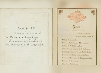 Viral: Maharaja Of Baroda's Dinner Menu From 1897 For Maharaja Of Gwalior