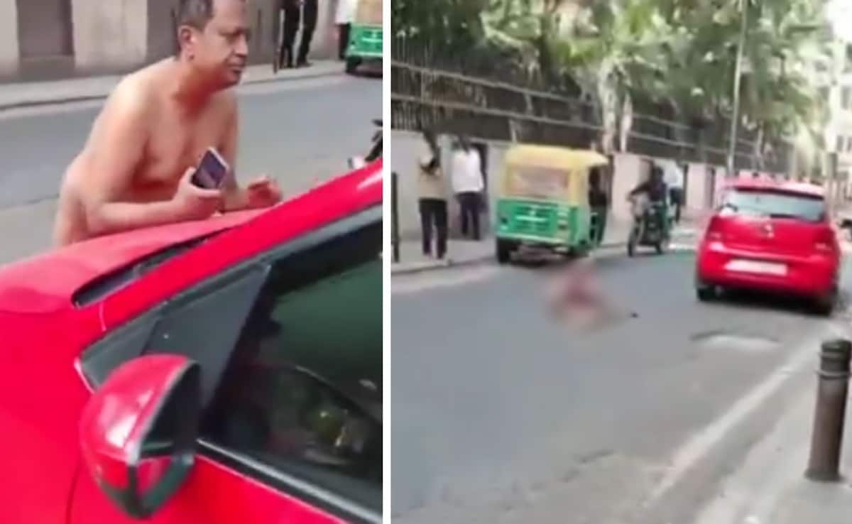 Man Strips Naked, Argues In Posh Bangalore Club, Car Tries To Run Him Over
