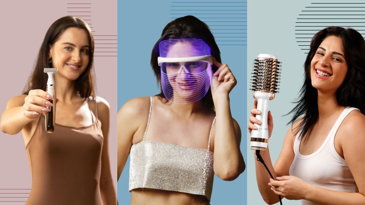 हेयर स्टाइलिंग प्रोडक्ट्स से लेकर LED लाइट थेरेपी फेस मास्क तक, खरीदें WINSTON प्रोडक्ट्स आधे से भी कम दाम में