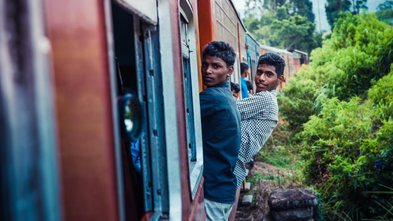 Train Journey are always peaceful with mesmerising views Train Journey are always peaceful with mesmerising views