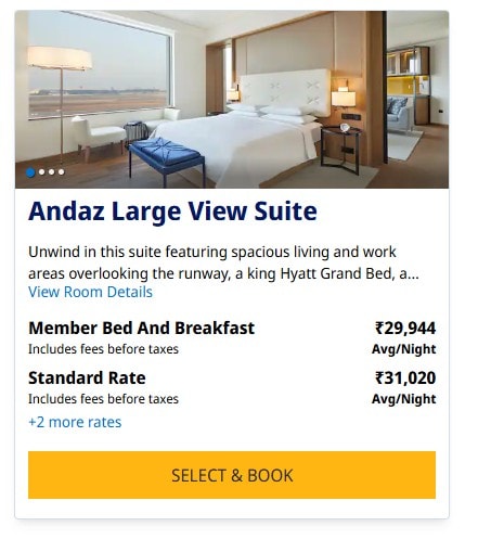 Andaz Large View Suite 