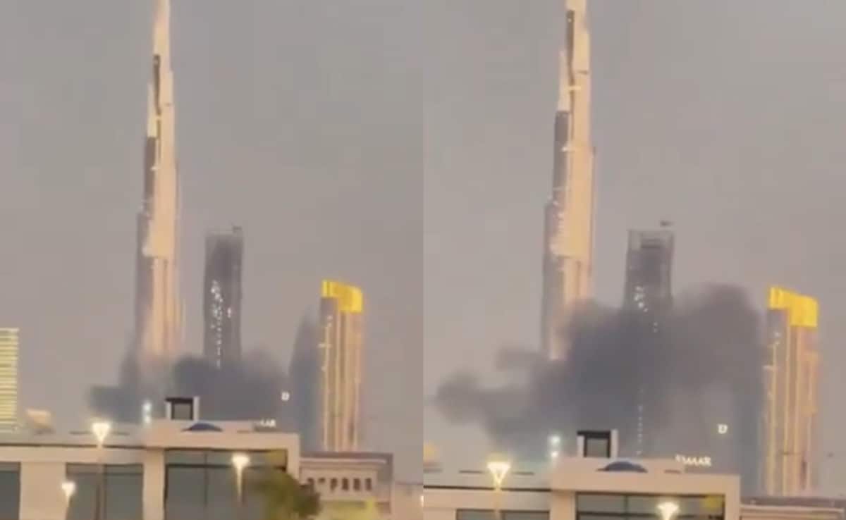 Dubai's Burj Khalifa Hit By Iran Missile? Video Shows Explosion Near World's Tallest Building