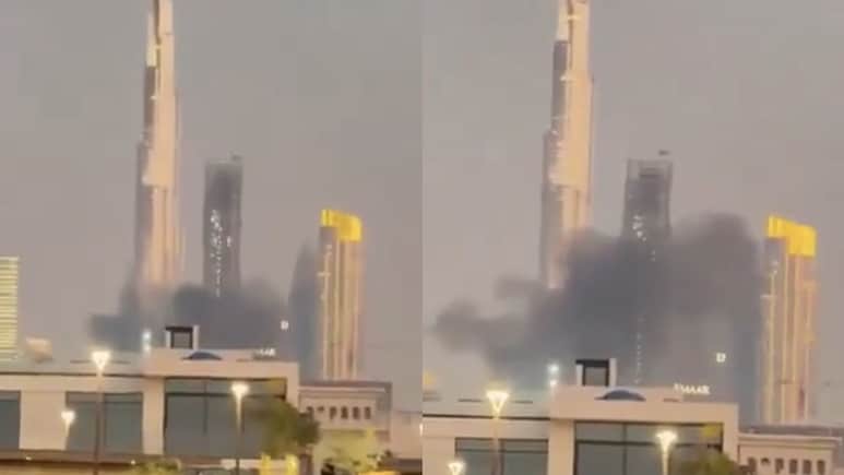 Dubai's Burj Khalifa Hit By Iran Missile? Video Shows Explosion Near World's Tallest Building