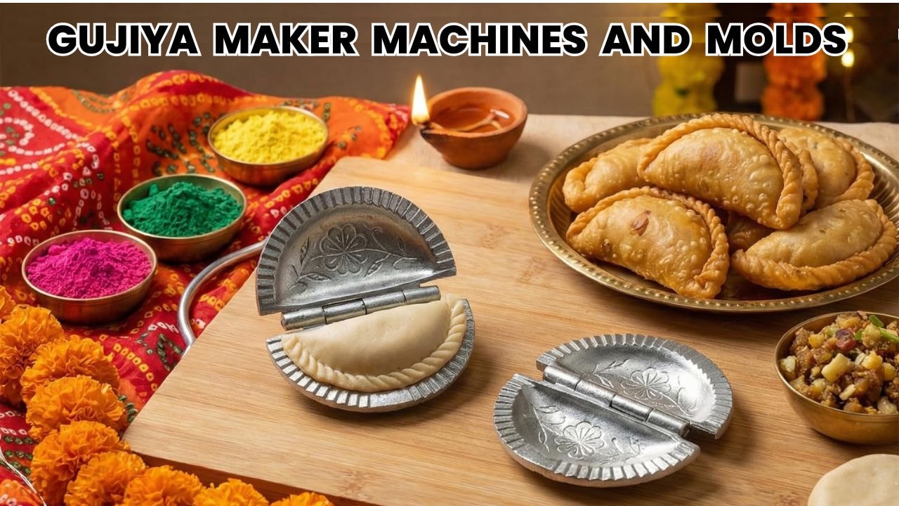 Gujiya Maker Machines: होली पर स्वादिष्ट गुजिया बनाने के लिए पाएं टॉप क्वालिटी मशीन और मोल्ड्स की शानदार डील्स