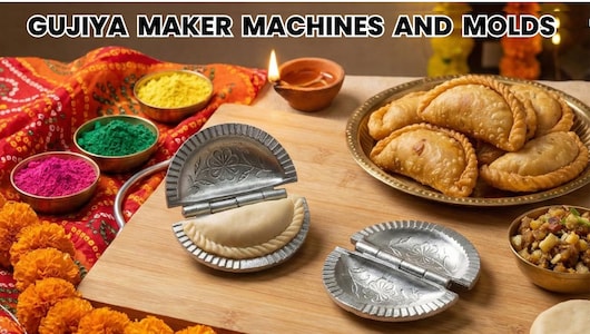 Gujiya Maker Machines: होली पर स्वादिष्ट गुजिया बनाने के लिए पाएं टॉप क्वालिटी मशीन और मोल्ड्स की शानदार डील्स