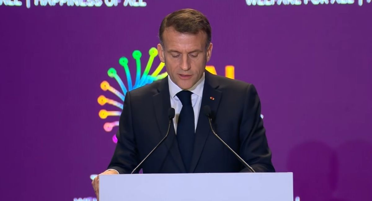 नमस्ते से शुरू जय हो पर खत्म, AI से बदलते भारत की मैक्रों ने पूरी तस्वीर बता दी