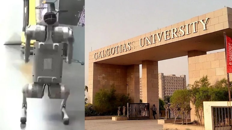 चीनी रोबोट विवाद: AI समिट में गलगोटिया यूनिवर्सिटी के पवेलियन की बिजली काटी, कैंपस खाली करने का आदेश