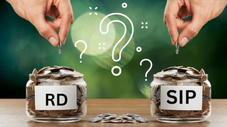 SIP vs RD: 10,000 रुपये हर महीने निवेश पर किसमें मिलेगा ज्यादा फायदा? यहां जान लें SIP और RD में से क्या है ज्यादा बेहतर