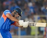 T20 WC: Dube's Late Blitz Fires India To 193/6 Despite Early Wobble