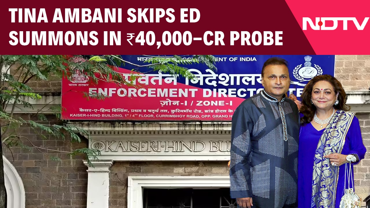 Tina Ambani Skips Probe Agency ED's Summons In Money Laundering Case