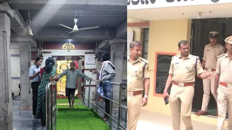 &ldquo;मंदिर में मत आओ" दलित नव दंपत्ति को पूजा करने से रोका...कर्नाटक में वीडियो वायरल होने के बाद आरोपी गिरफ्तार