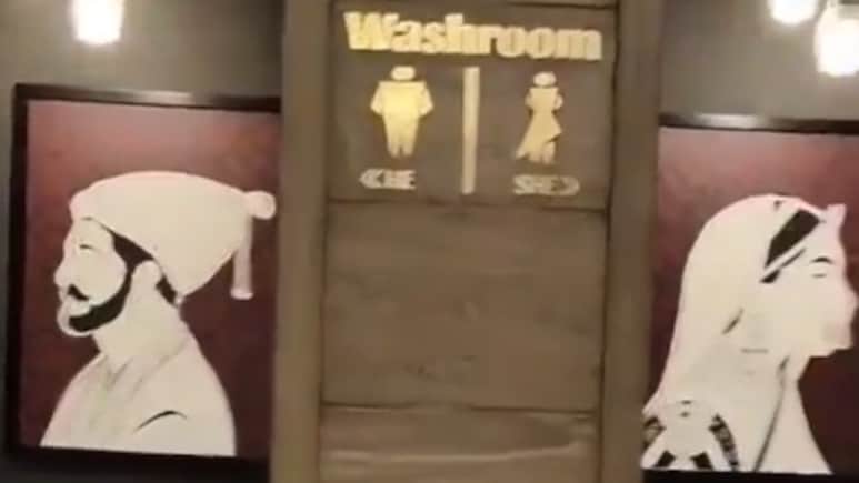 Congress MP Claims Shivaji Image Used As Gender Sign Outside Haryana Toilet