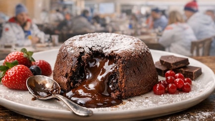 This Chocolate Lava Cake Is The Talk Of The Milan Winter Olympics 2026