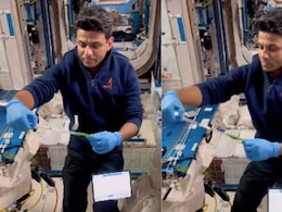 Shubhanshu Shukla Shows How Basic Lab Tasks Become Complex In Microgravity