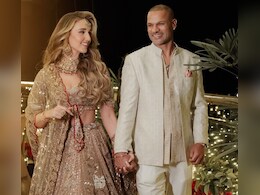 शिखर धवन के सिर दूसरी बार बंध रहा है सेहरा, सोफी संग शेयर की संगीत कार्यक्रम की तस्वीरें