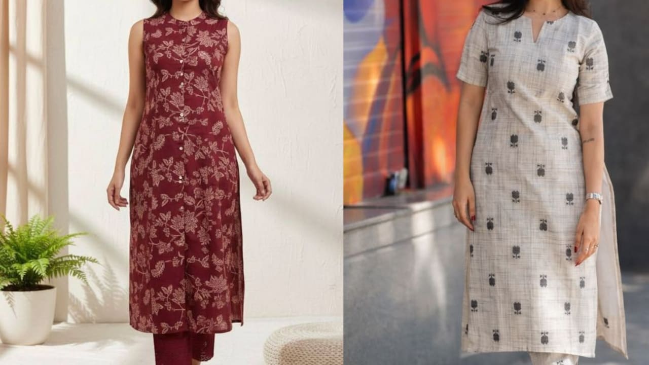 Straight-Cut Vs Anarkali Kurti Sets: Which Style Flatters Your Body Shape Straight-Cut Vs Anarkali Kurti Sets: Which Style Flatters Your Body Shape