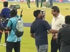 Watch: Rohit Shares Warm Hug With Pak Legend Wasim Akram - Video Viral