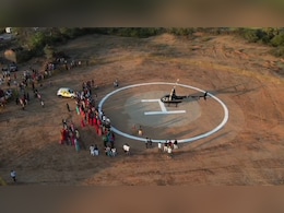 हेलीकॉप्टर से दुल्हनिया लेने पहुंचा दूल्हा अमित सिंह, पिता की वर्षों पुरानी इच्छा पूरी की&nbsp;