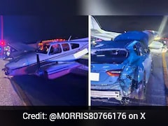 Video: US Plane Lands On Busy Road In Georgia, Crashes Into Several Cars