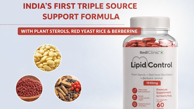 India's Only Triple-Source Formula For Advanced Cholesterol Control