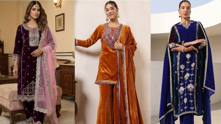 Ramadan Iftar Party पर इन Velvet Suit Sets के साथ दिखें बेहद खूबसूरत और अट्रैक्टिव, प्राइस देख हो जाएंगे हैरान