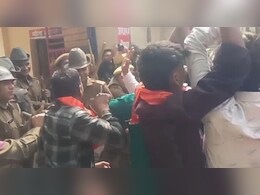 बूंदी में गौ तस्करी को लेकर नैनवा थाने में हंगामा, हिंदू संगठनों और पुलिस के बीच झड़प