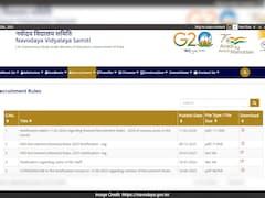 NVS Recruitment 2026 Guidelines: Check Key Updates For Teaching And Non-Teaching Roles