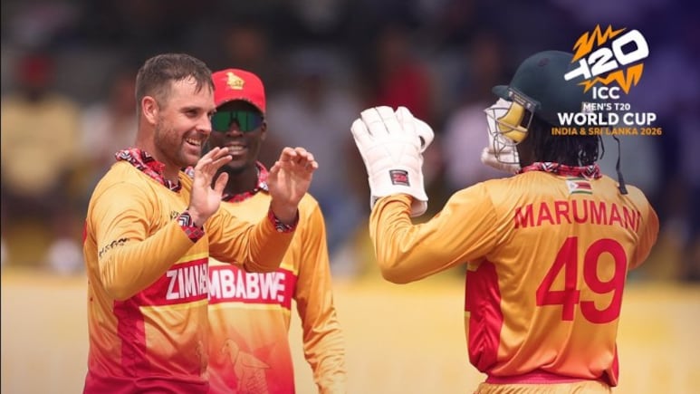 ICC T20 WC Shocker: Zimbabwe Beat Australia By 23 Runs As Muzarabani Stars With Four Wickets