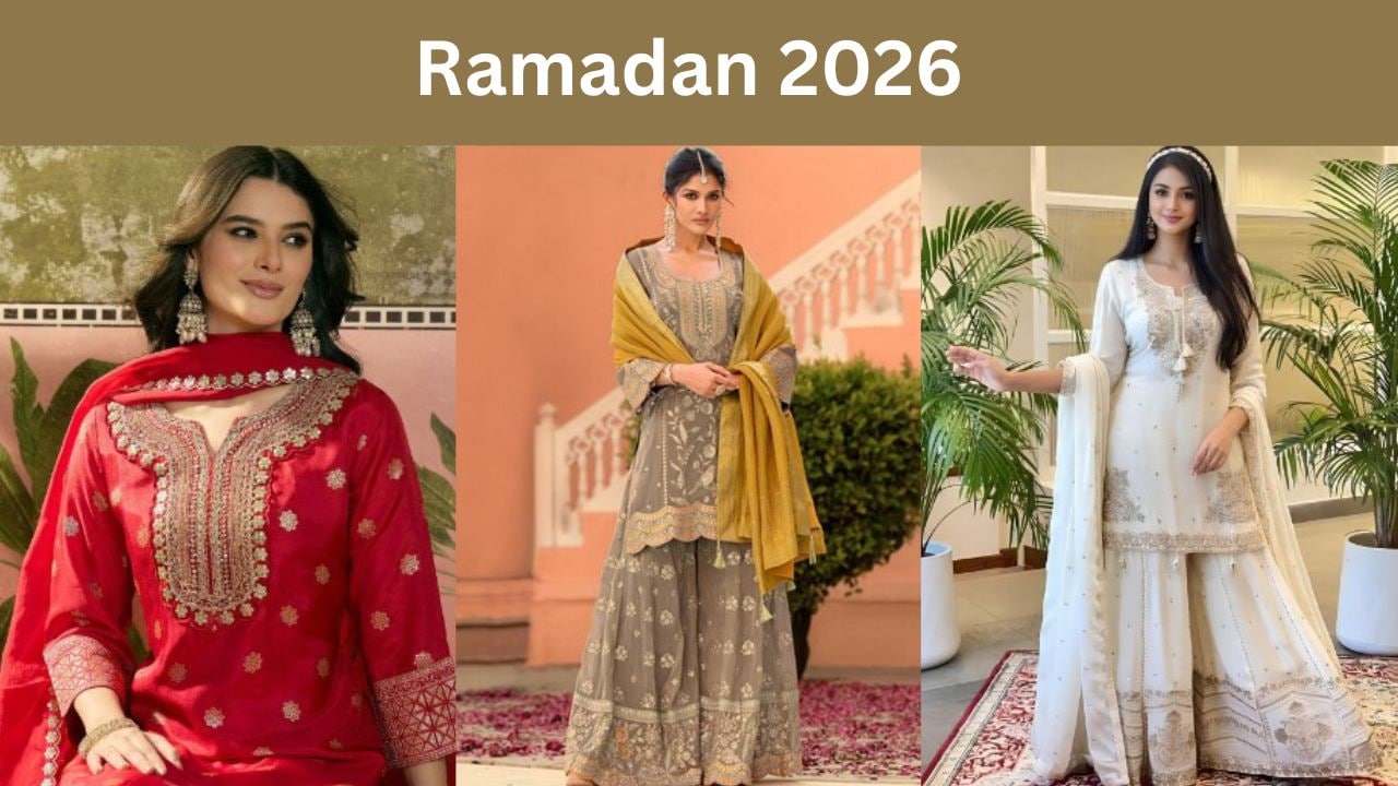 Ramadan 2026 पर अपना लुक रखें भीड़ से अलग, आ गए है स्टाइलिश एथनिक सूट, आज ही करें ऑर्डर