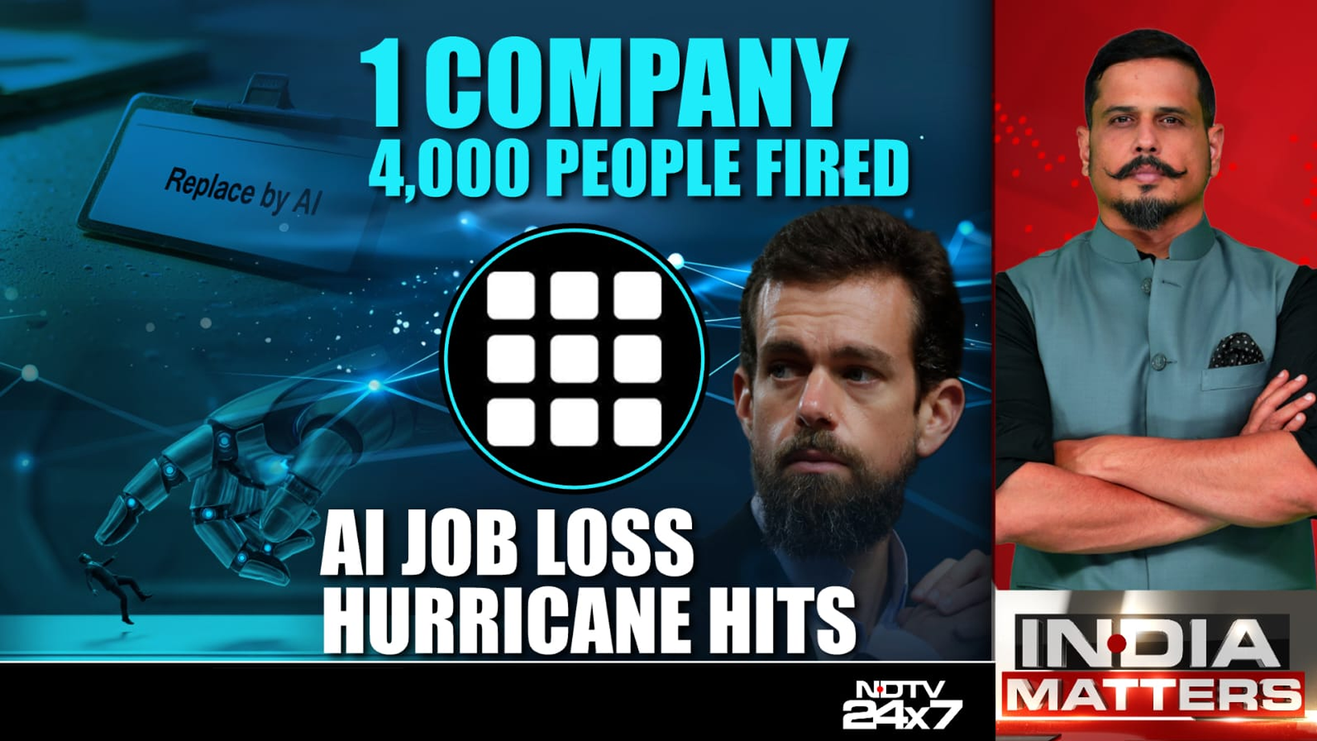 Jack Dorsey's Block Cuts 4,000 Jobs Amid AI Layoffs