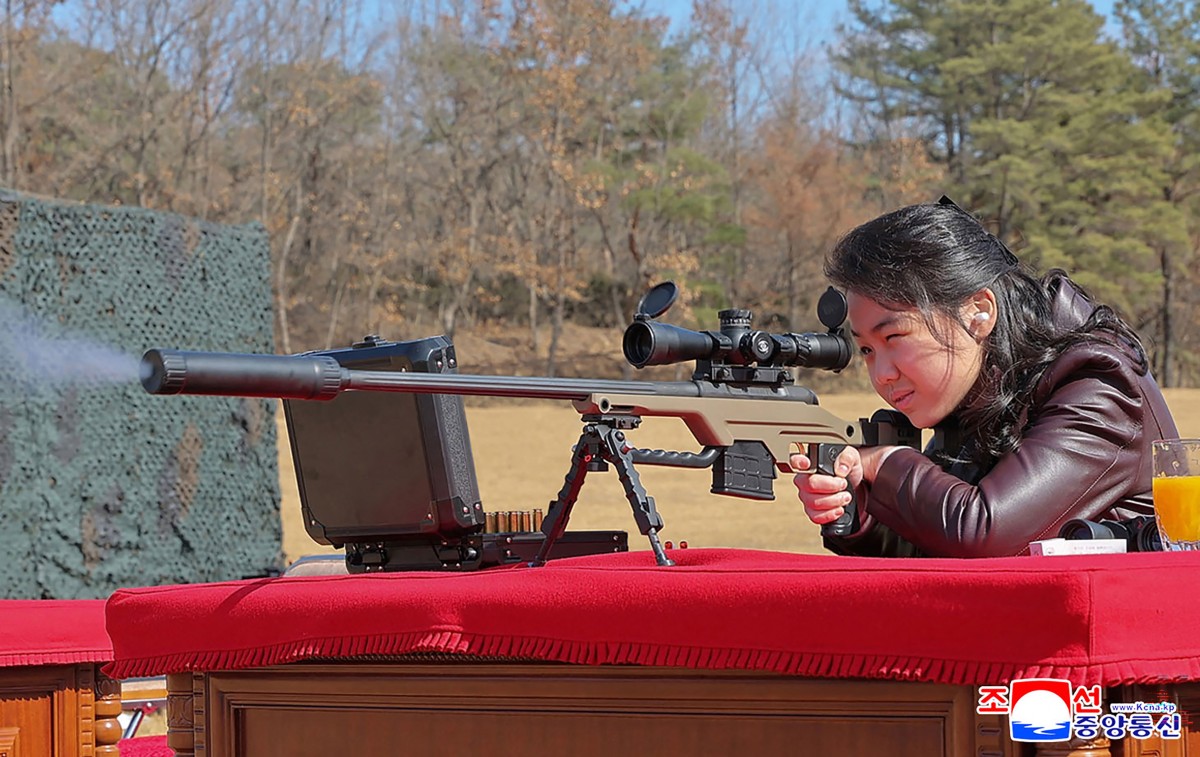 Kim Jong Un's Daughter Takes Centre Stage Again, This Time Behind A Rifle
