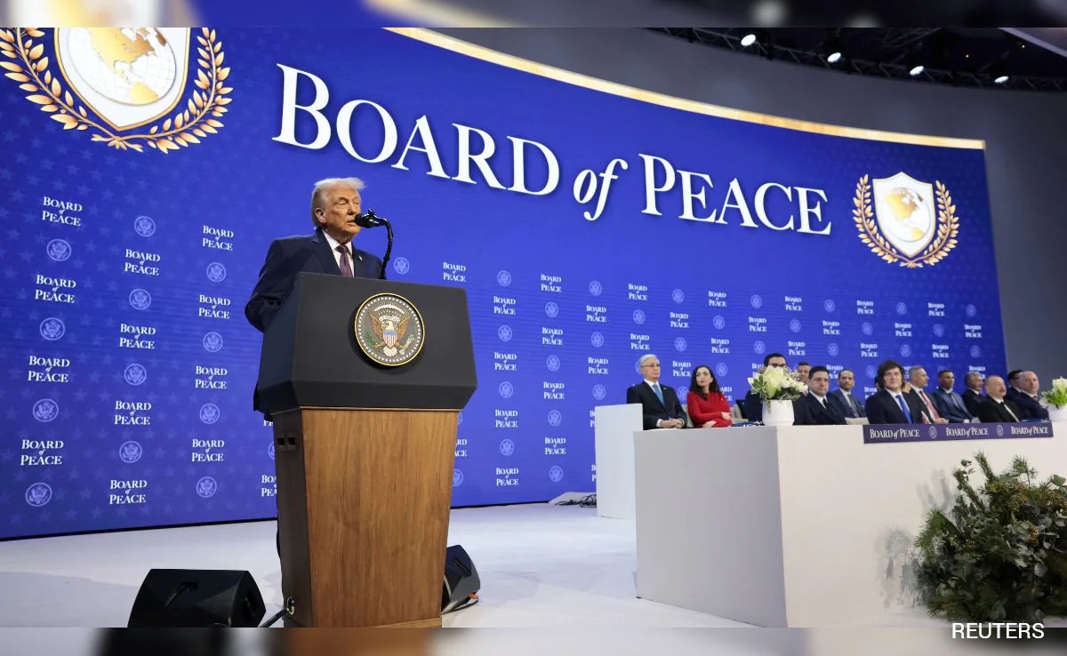 Trump Kicks Off His 'Board Of Peace', With Eye On Gaza And Beyond