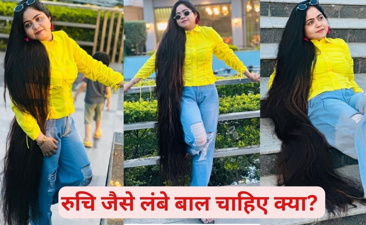 कानपूर की रुपेंजल ने खोले राज, बताया बाल लंबे करने का छुपा हुआ तरीका, जानें जमीन तक लंबे बाल करने के लिए क्‍या करती हैं रुच‍ि
