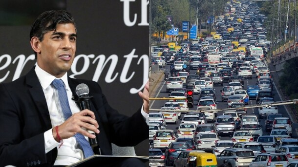 "AI Can't Yet Fix Delhi's Traffic": Rishi Sunak Jokes After Arriving Late At Summit