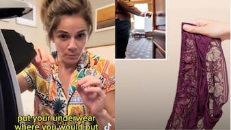 ये कैसी घिनौनी TRICK है...होटल की कॉफी मशीन से अंडरगार्मेंट्स धोने का वीडियो वायरल