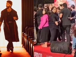 Viral Video: Fans Rush To Shahid Kapoor For Selfies, Ignore Triptii Dimri At <i>O'Romeo</i> Event
