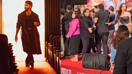 Fans Rush To Shahid Kapoor For Selfies, Ignore Triptii Dimri At O'Romeo Event