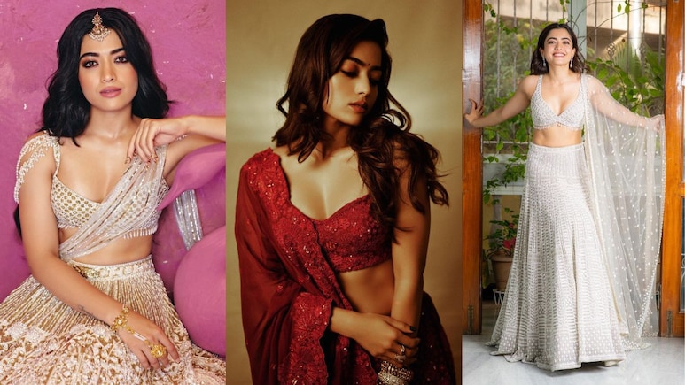 Rashmika Mandanna की तरह आप भी इन लेहंगा को कैरी कर लुक को बना सकती हैं यूनिक और खूबसूरत, कीमत भी है बेहद कम