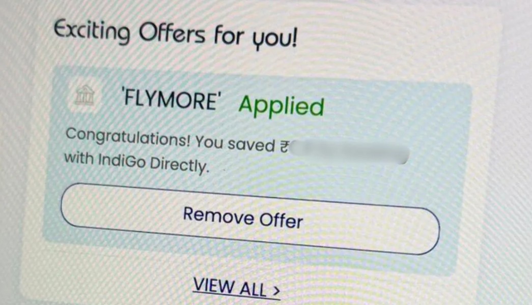 टिकट बुक कर रहा था बंदा...IndiGo से मिला भयंकर डिस्काउंट ऑफर, देख लोग बोले- क्या कीजिएगा इतनी धनराशि का?