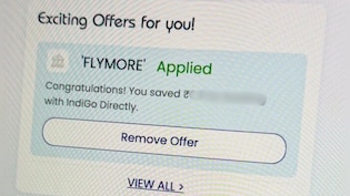 टिकट बुक कर रहा था बंदा...IndiGo से मिला भयंकर डिस्काउंट ऑफर, देख लोग बोले- क्या कीजिएगा इतनी धनराशि का?