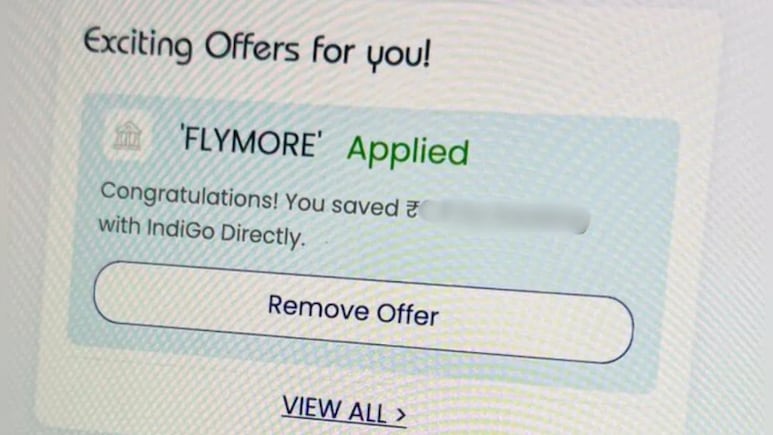 टिकट बुक कर रहा था बंदा...IndiGo से मिला भयंकर डिस्काउंट ऑफर, देख लोग बोले- क्या कीजिएगा इतनी धनराशि का?