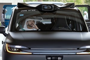Dubai Gets Driverless Taxis From China's Baidu; Crown Prince Takes A Ride