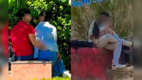 पार्क में मनचलों की मनमानी! सार्वजनिक स्थानों पर आपत्तिजनक गतिविधियों कर रहे कपल, वीडियो वायरल