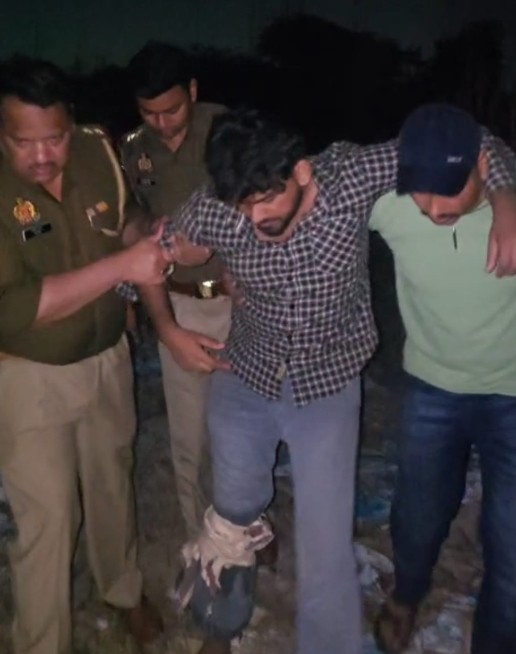 ग्रेटर नोएडा: दोपहर में बदमाशों ने दिनदहाड़े मारी गोली, UP पुलिस ने शाम में आरोपी का कर दिया एनकाउंटर