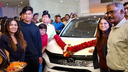 Cricketer Vaibhav Sooryavanshi Receives Tata Curvv SUV After Stellar IPL 2025 Season