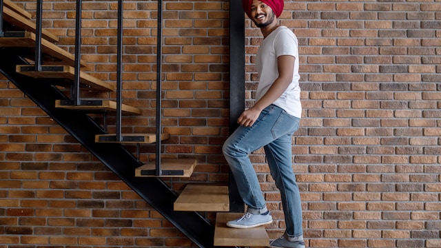 The easiest place to begin is by skipping the lift and power walking up the stairs