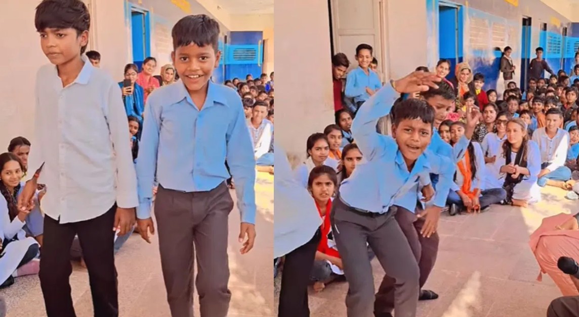 कच्ची कली...पर सरकारी स्कूल के बच्चों ने मचाया बवाल, जबरदस्त डांस परफॉर्मेंस देख झूम उठा इंटरनेट