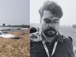 Private Aircraft Crashes In Karnataka, Occupants Eject Out, Suffer Injuries