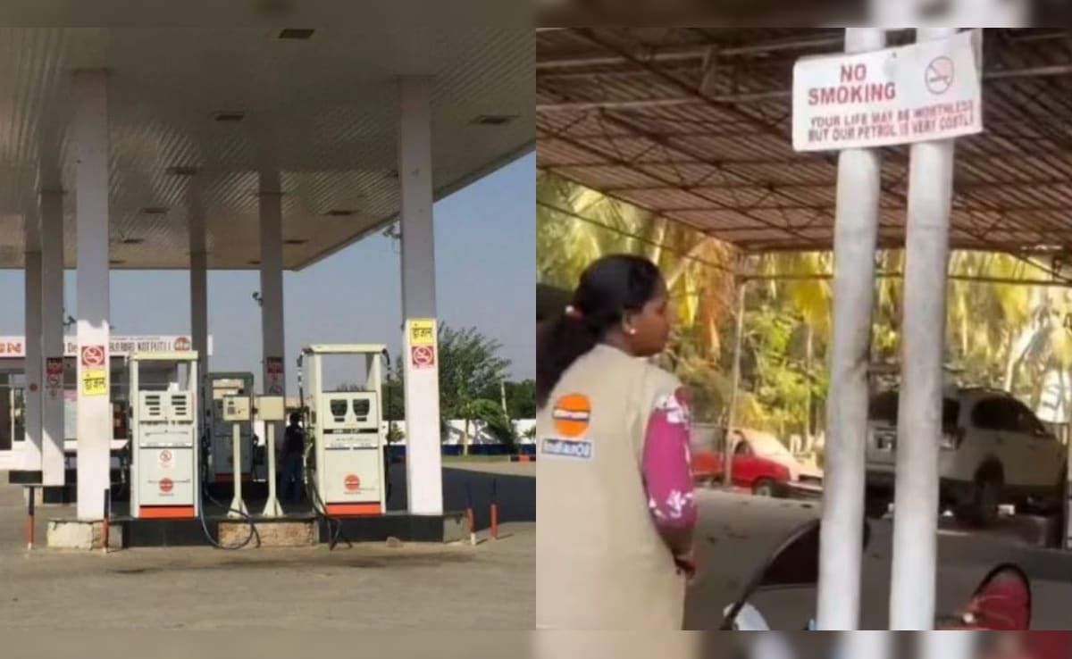 पेट्रोल पंप पर NO SMOKING का लगा ऐसा बोर्ड, सिर्फ 1 लाइन की चेतावनी से हिल गया पूरा इंटरनेट