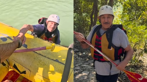 Video: Dalip Tahil, 73, Falls Into Ganga After Raft Flips, "Puraane Paapi Ko Pehchaan Liya"